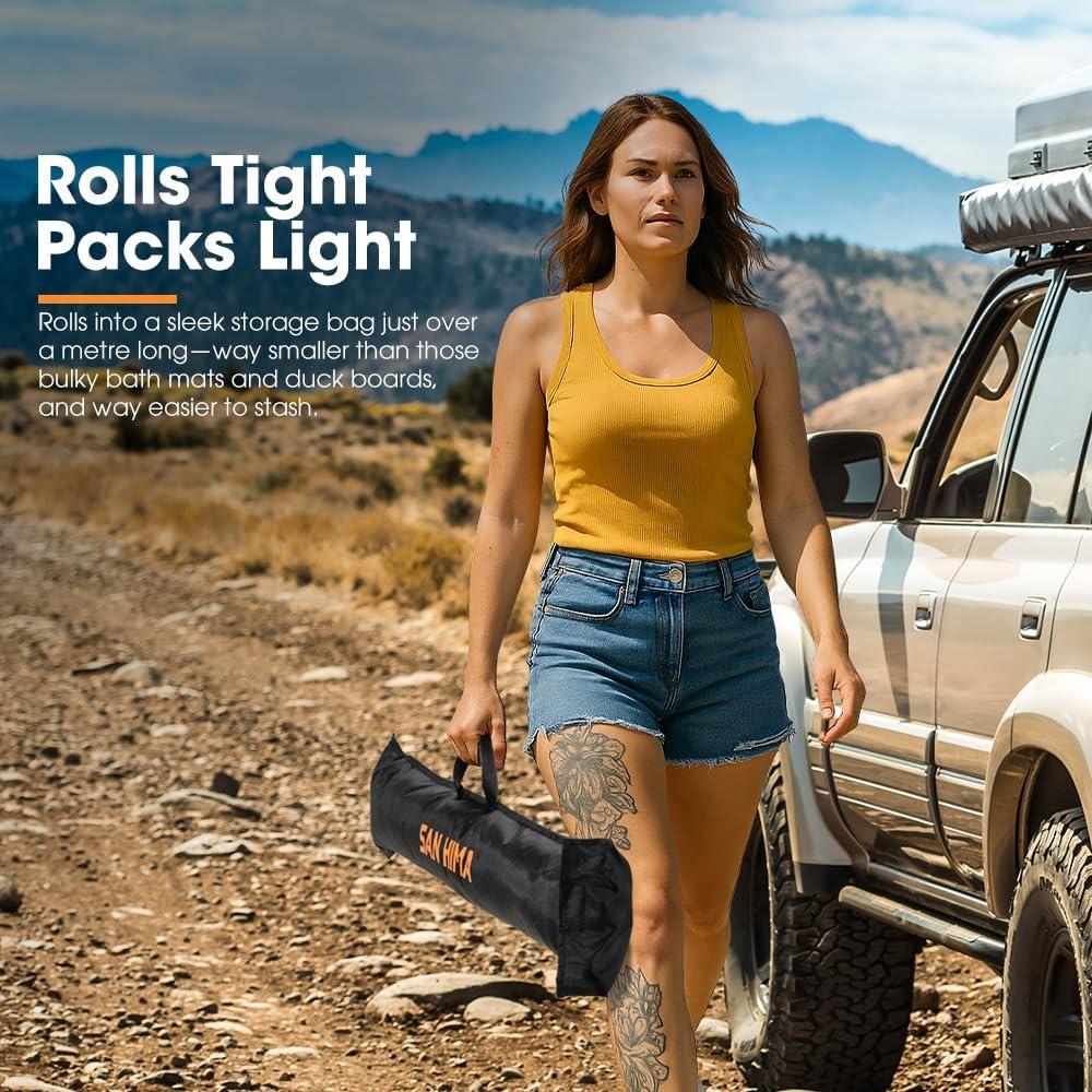 Base de Ducha Portátil San Hima 104x104cm con Drenaje