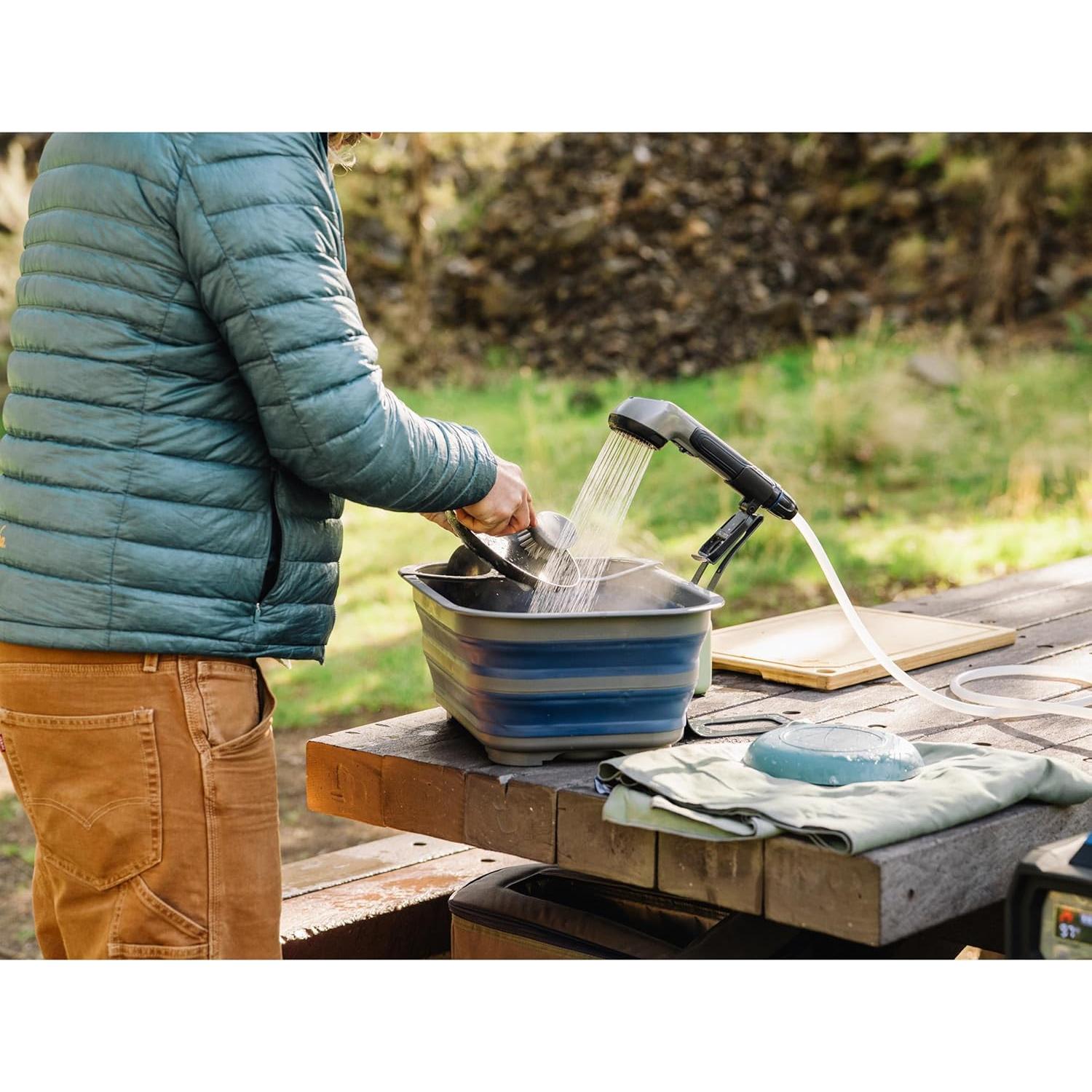 Lavabo Plegable Kakadu Outback 43x33 cm Camping Multiusos