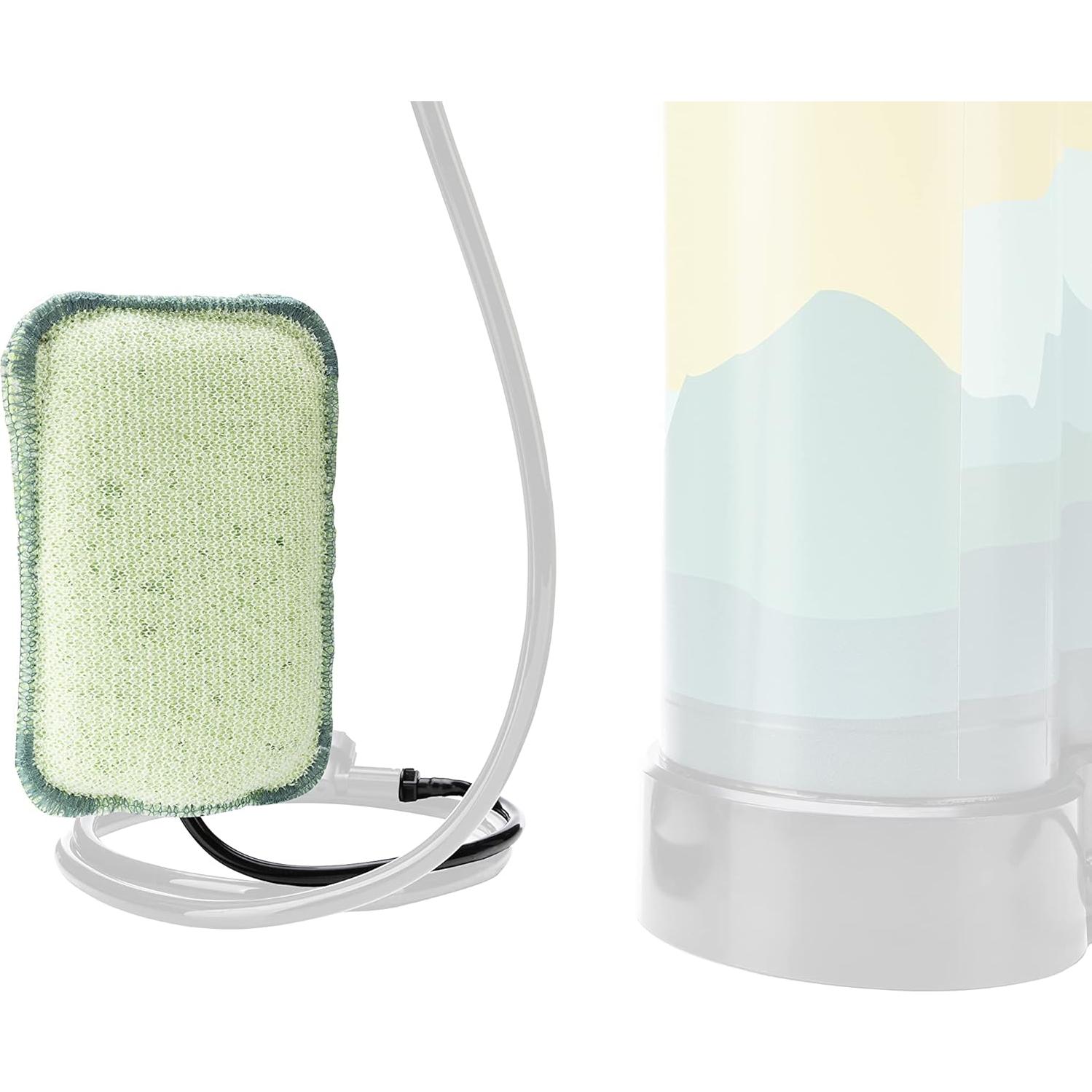 Esponja de Reemplazo Geyser Scrub Verde para Ducha y Camping