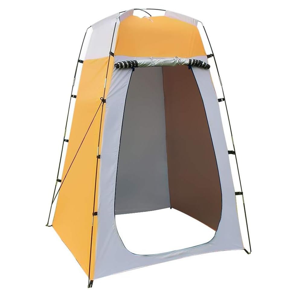 Carpa Privada Lixada 1 Persona 180cm Impermeable Amarillo