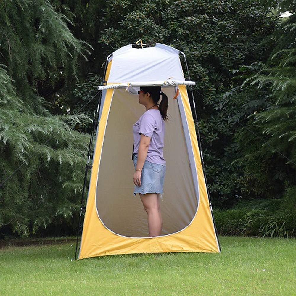 Carpa Privada Lixada 1 Persona 180cm Impermeable Amarillo