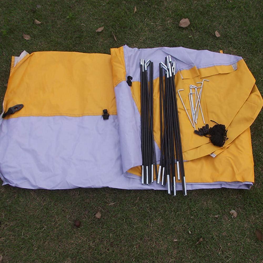 Carpa Privada Lixada 1 Persona 180cm Impermeable Amarillo