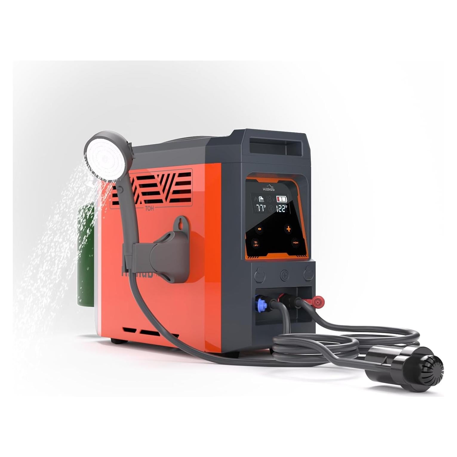 Calentador de Agua Portátil Hillhub 6000W para Camping