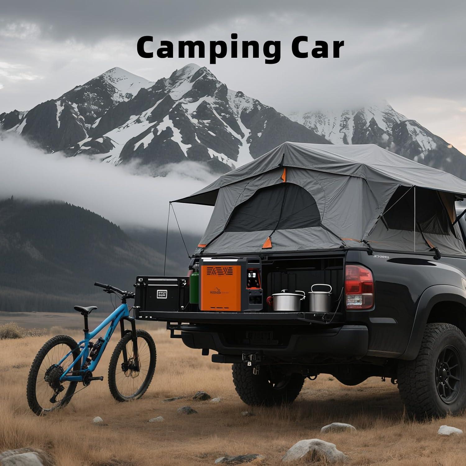 Calentador de Agua Portátil Hillhub 6000W para Camping