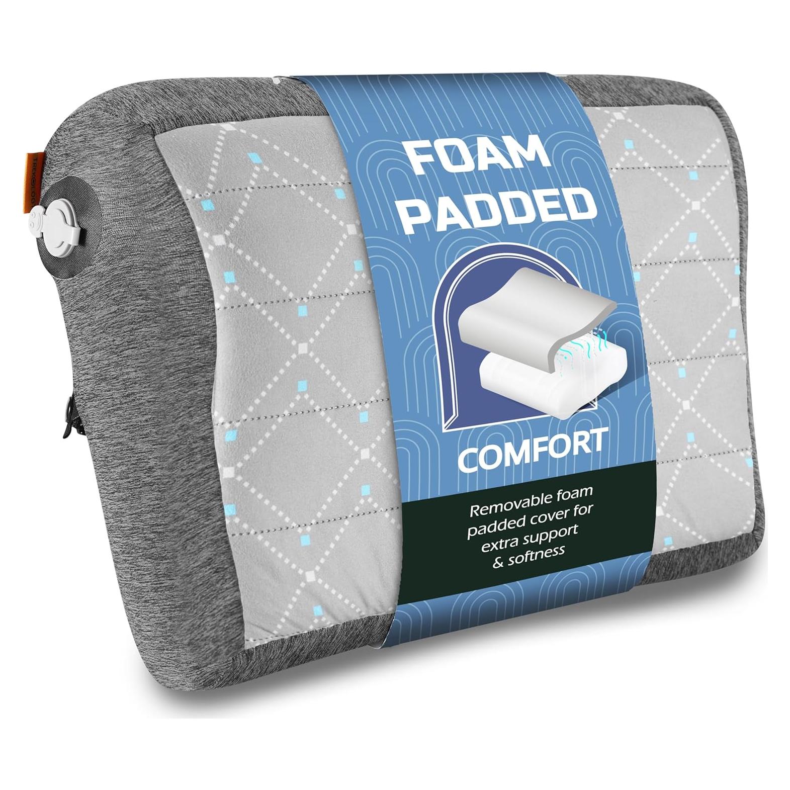 Almohada Inflable Trekology ALUFT Pro SE Gris Ergonómica