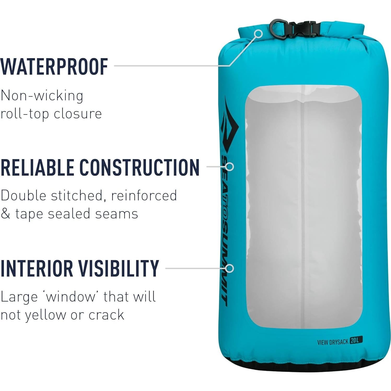 Bolsa Impermeable Sea to Summit View Dry Sack 4L Negra