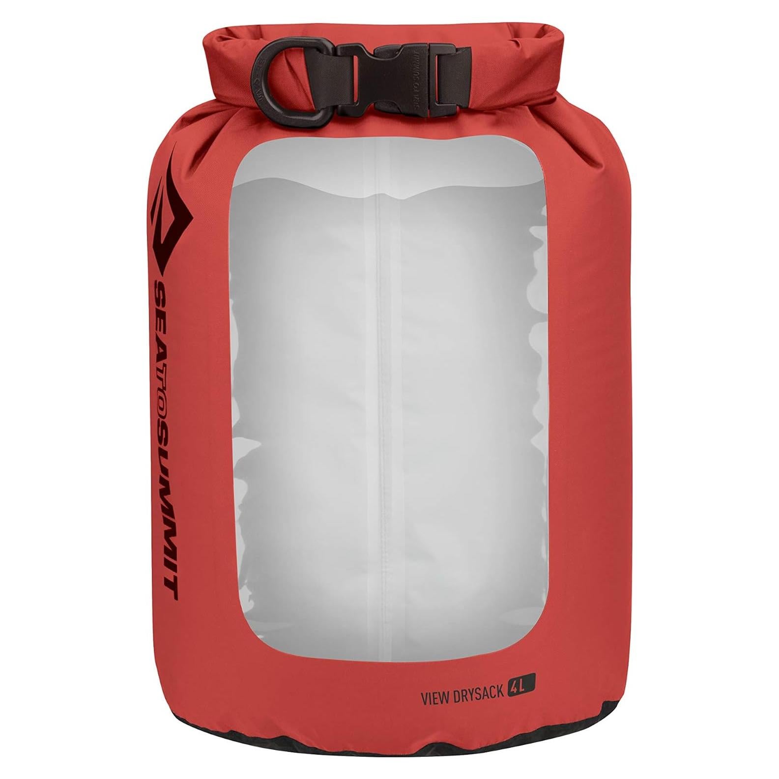 Saco Seco Impermeable Sea to Summit View 4 Litros Rojo