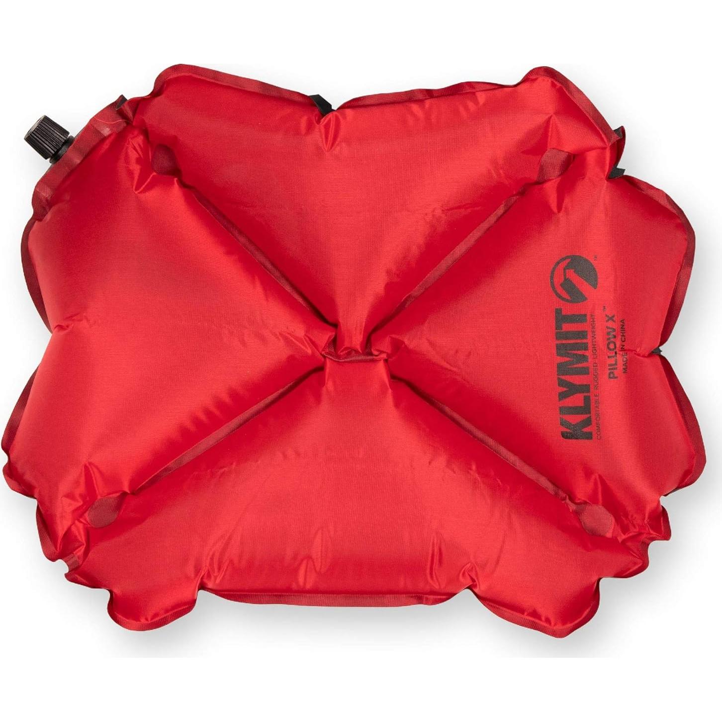Klymit V Asiento Cojín Inflable y Almohada X para Camping