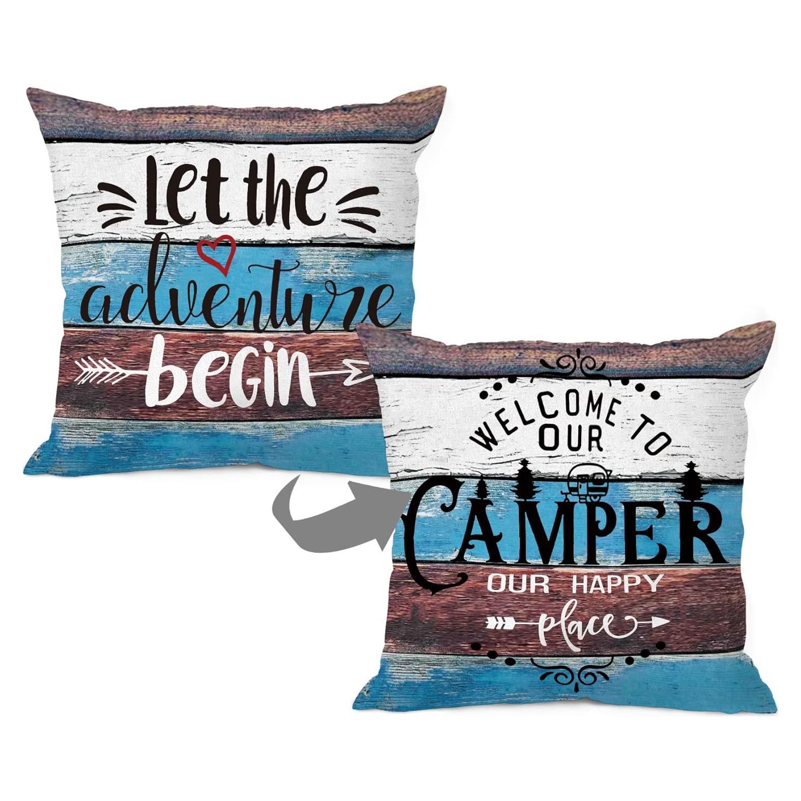 Funda de Cojín Cuadrada 45.72 cm Franela MIXDING Rústica