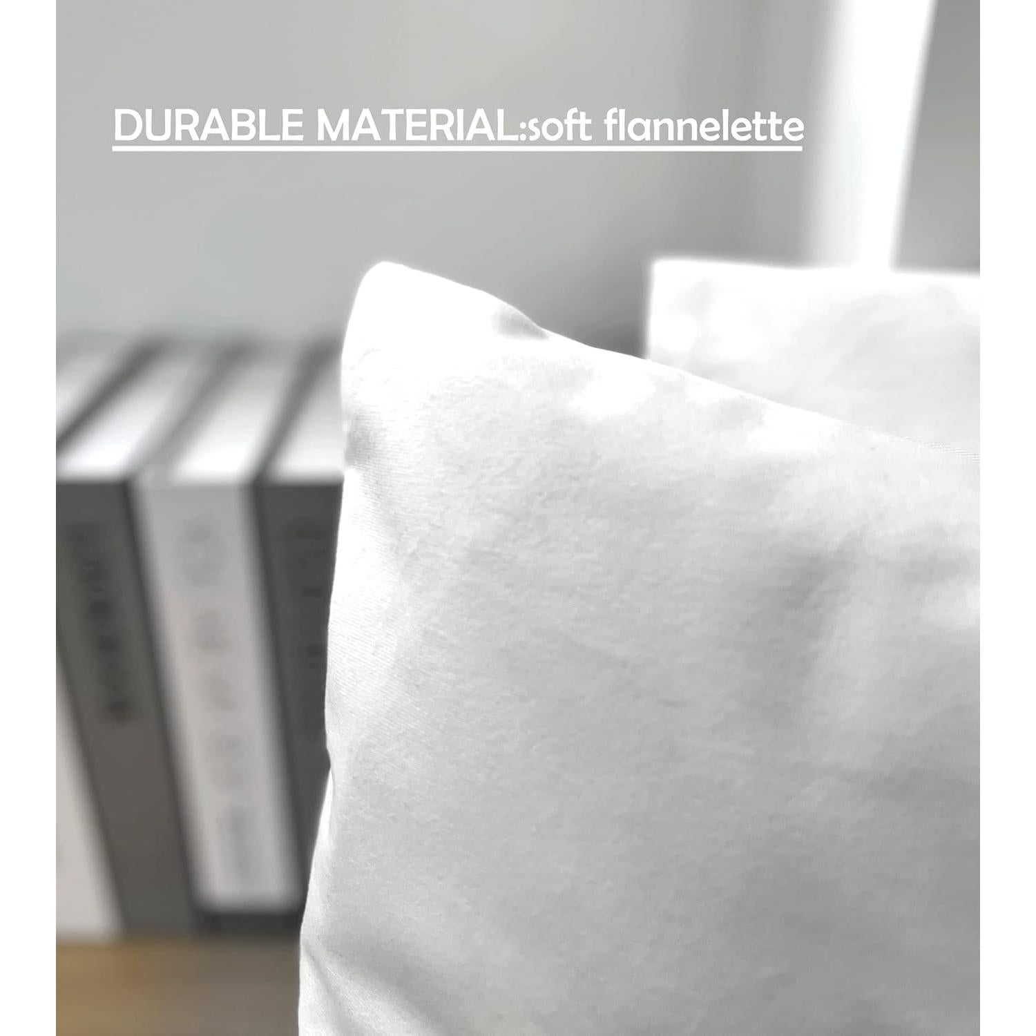 Funda de Cojín Cuadrada 45.72 cm Franela MIXDING Rústica