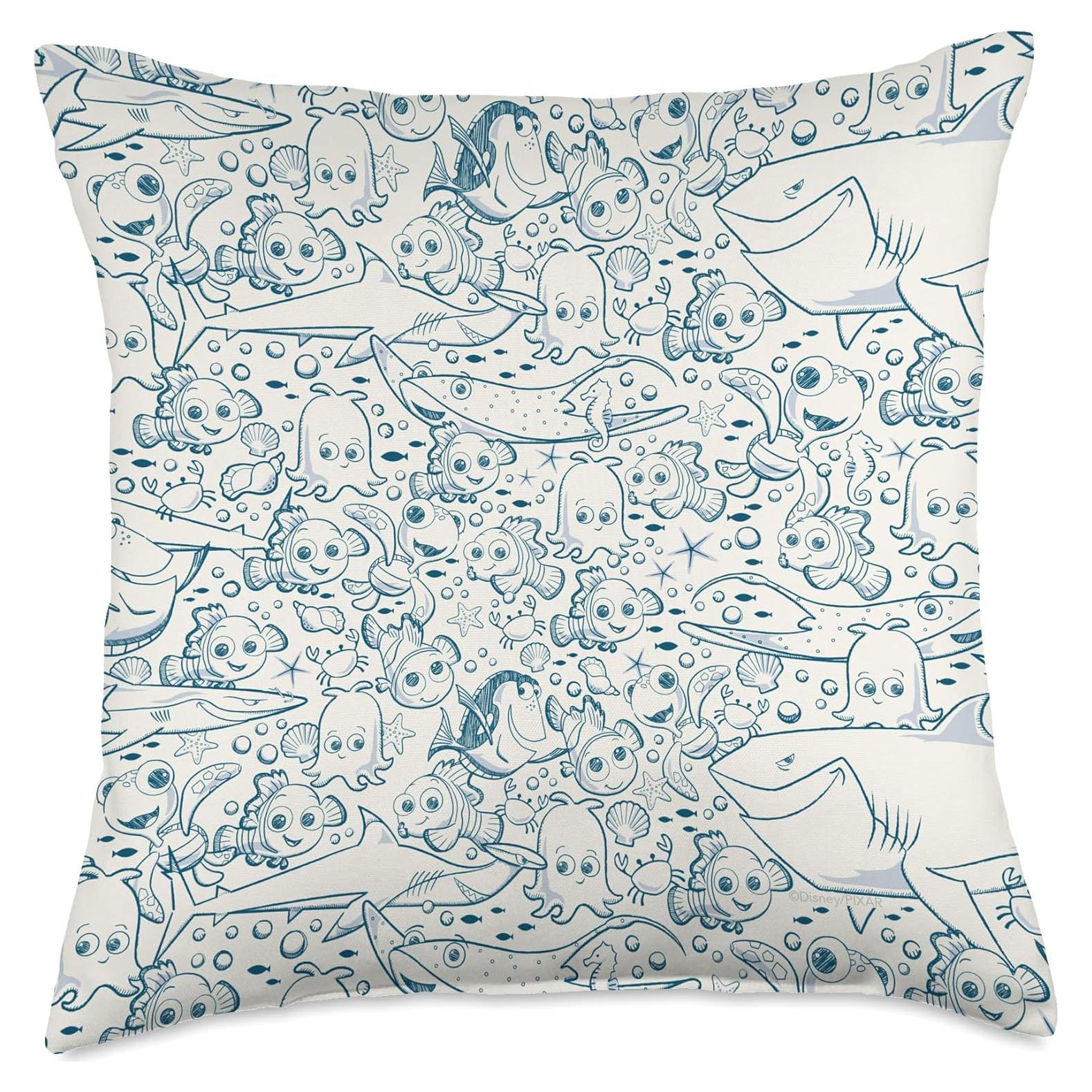 Cojín de Lanzamiento Pixar Disney Buscando a Nemo 45x45 cm