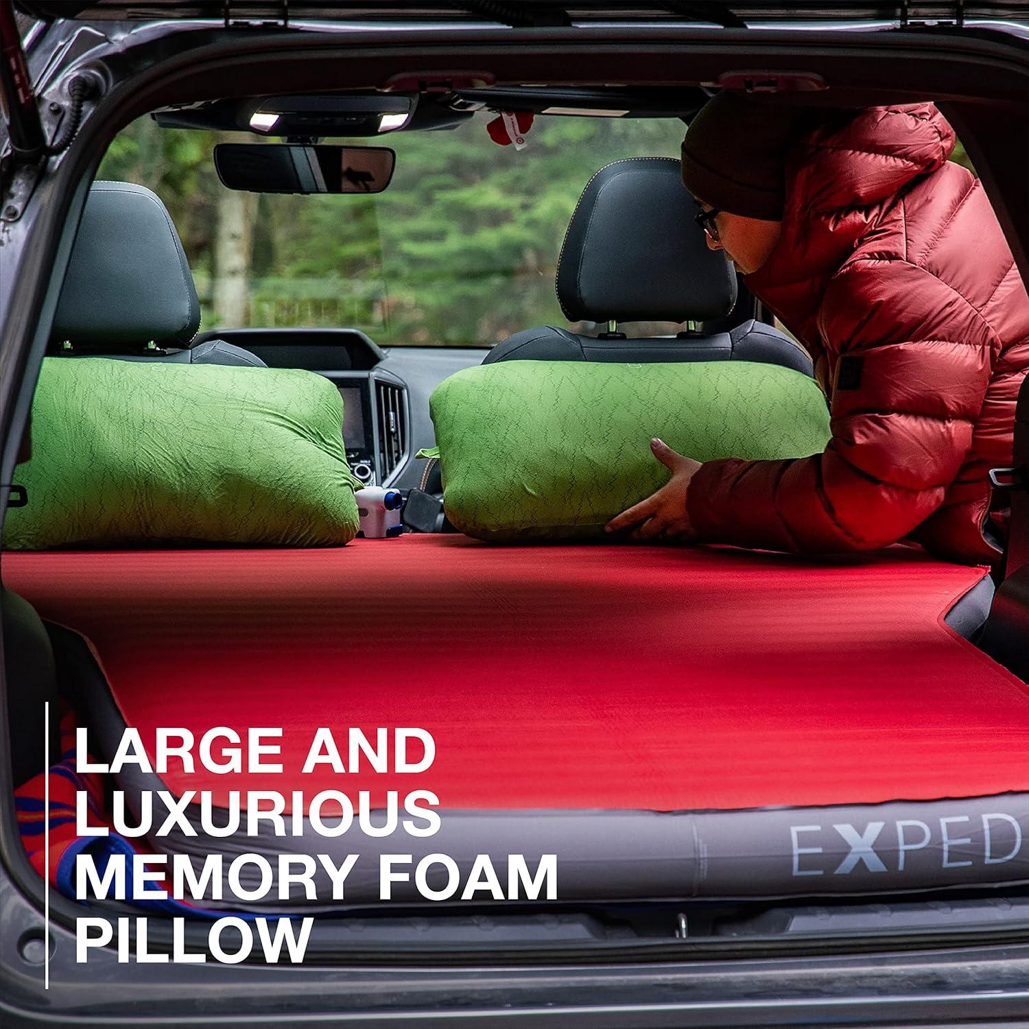 Almohada de viaje Exped Trailhead - Espuma viscoelástica 52x33 cm