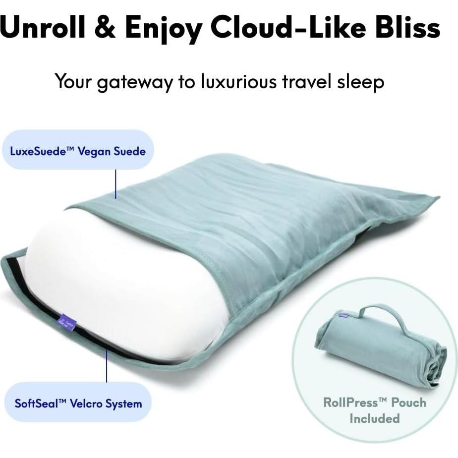 Almohada de Viaje C COJÍN LAB Espuma de Memoria 53x35cm