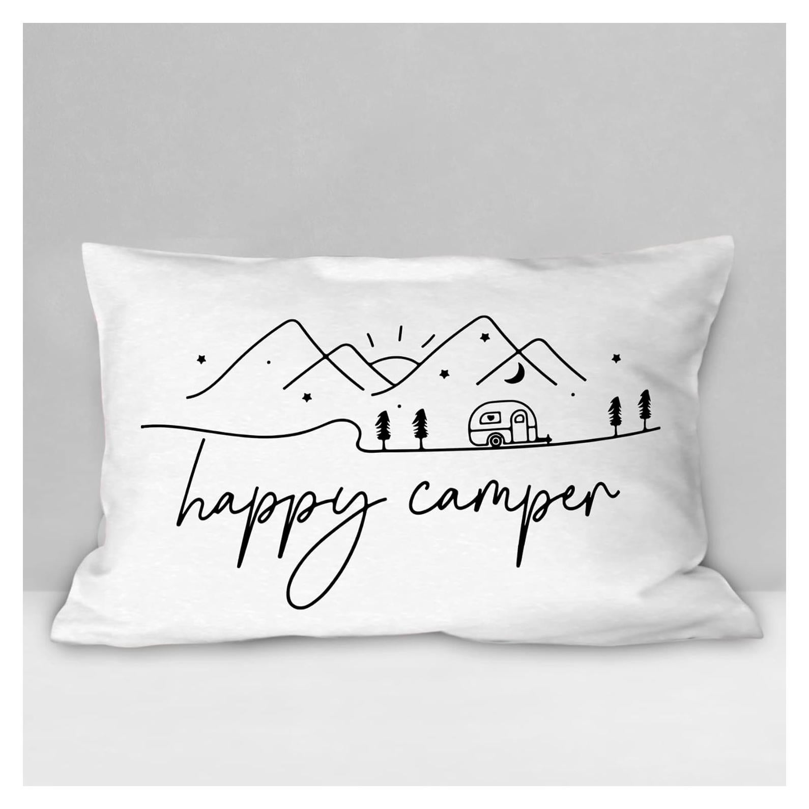 Funda de Almohada Decorativa Burosev 30x50 cm Flanela Rústica