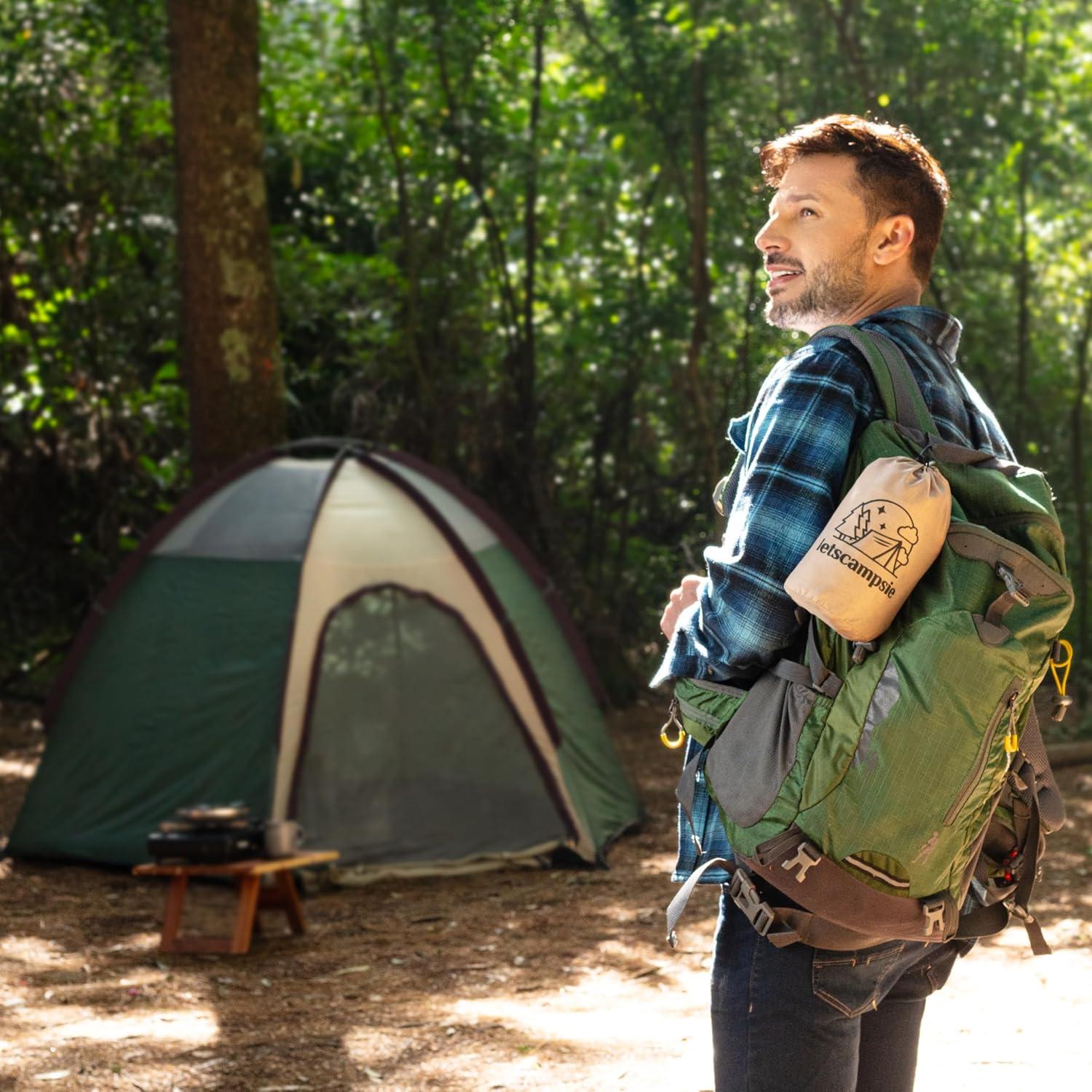 Cojín Inflable para Asiento LetsCampsie - 40.64x31.75cm, Ligero y Portátil