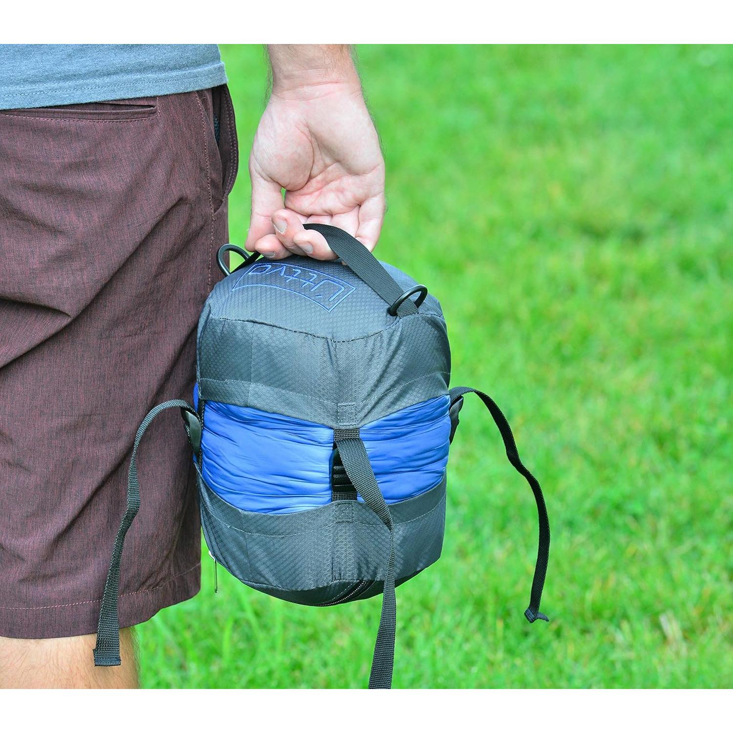 Saco de Compresión Nylon ttvo 11L Resistente al Agua Azul