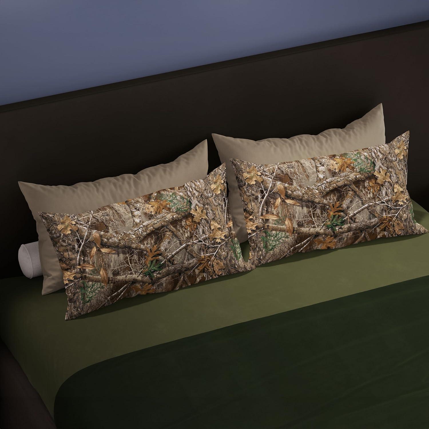 Funda de Almohada Camuflaje Realtree Edge Northwest - 2 Piezas