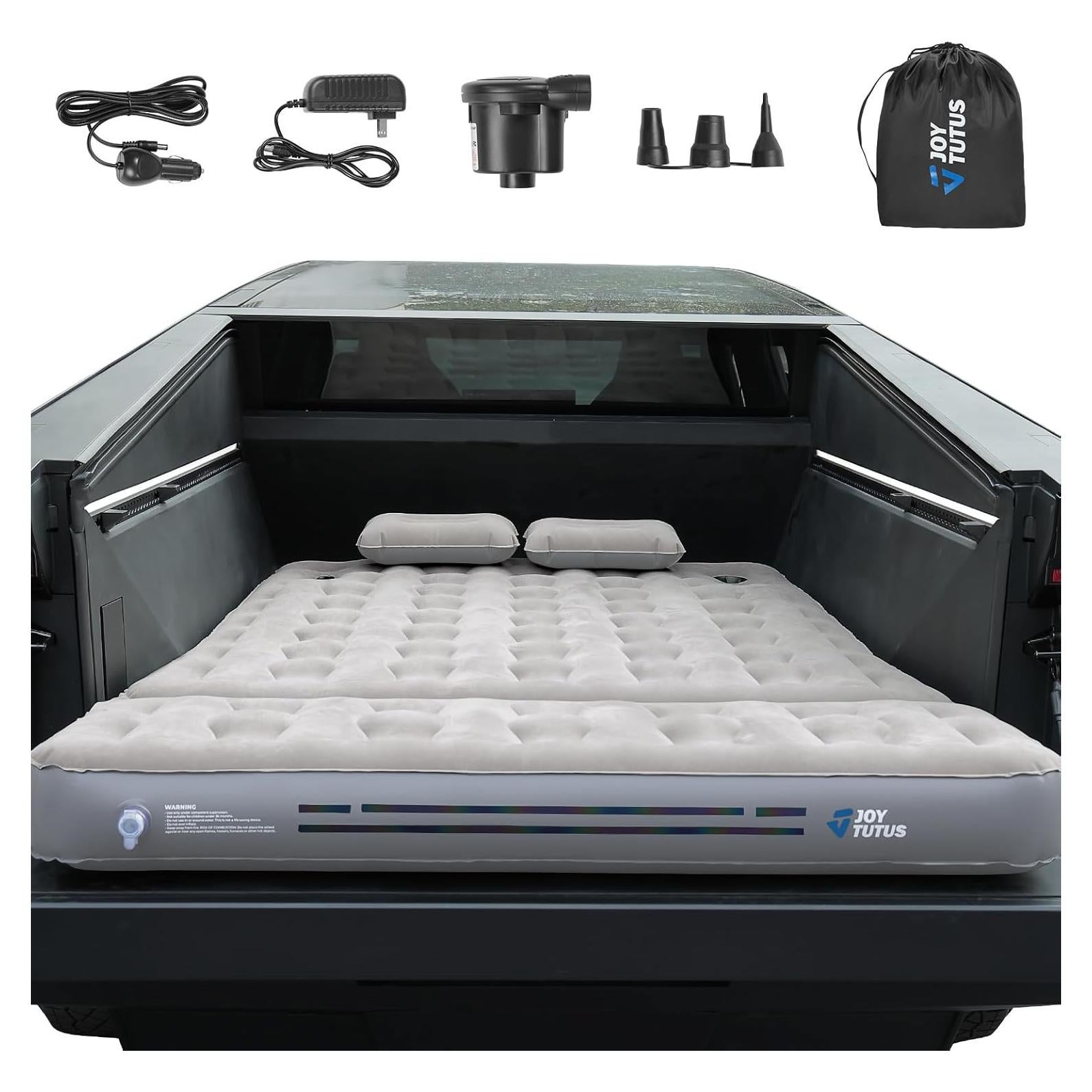 Colchón de Aire JOYTUTUS para Cybertruck con 2 Almohadas