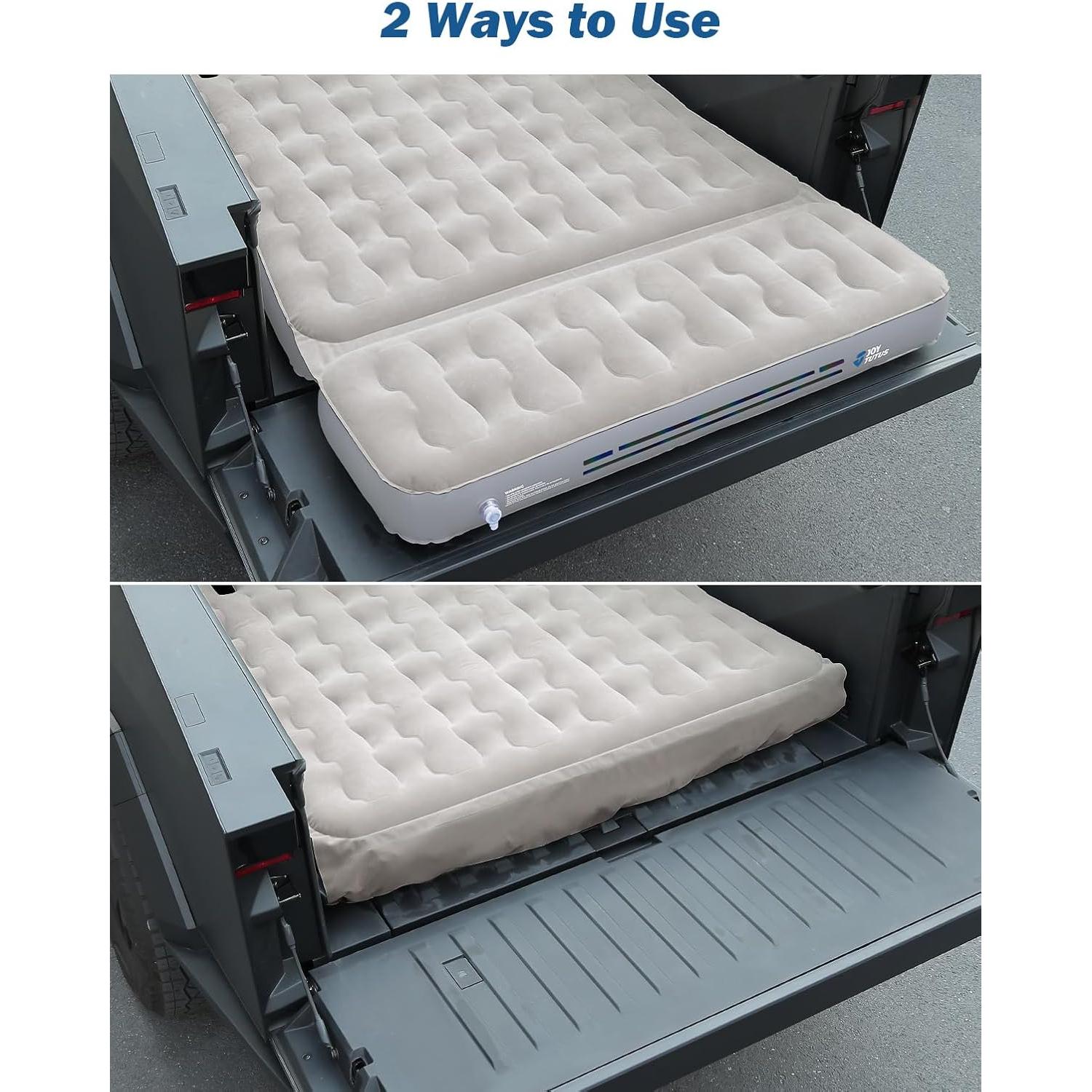 Colchón de Aire JOYTUTUS para Cybertruck con 2 Almohadas