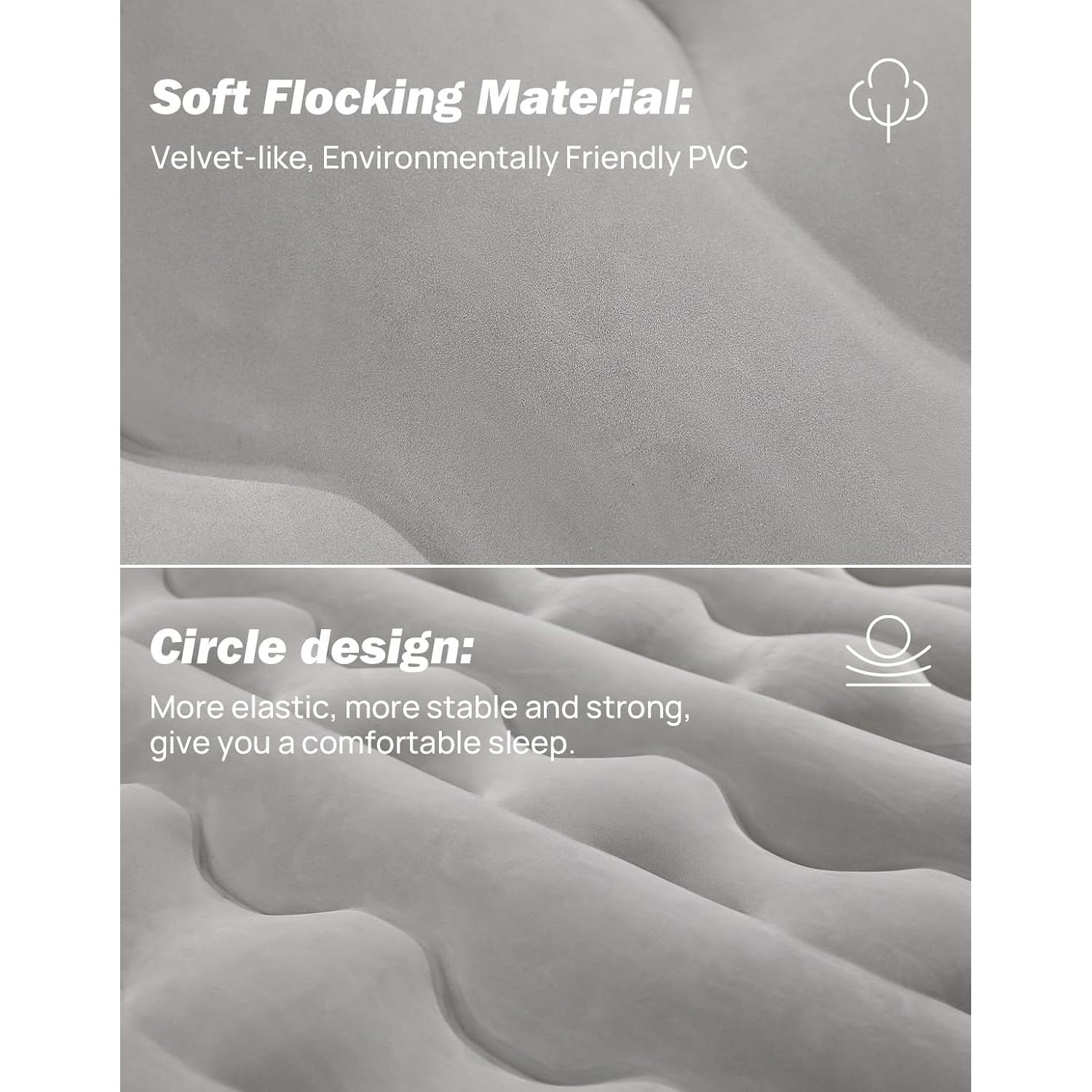 Colchón de Aire JOYTUTUS para Cybertruck con 2 Almohadas