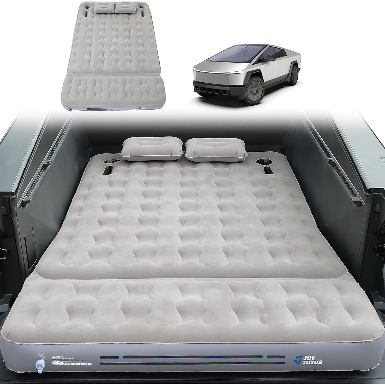 Colchón de Aire JOYTUTUS para Cybertruck con 2 Almohadas