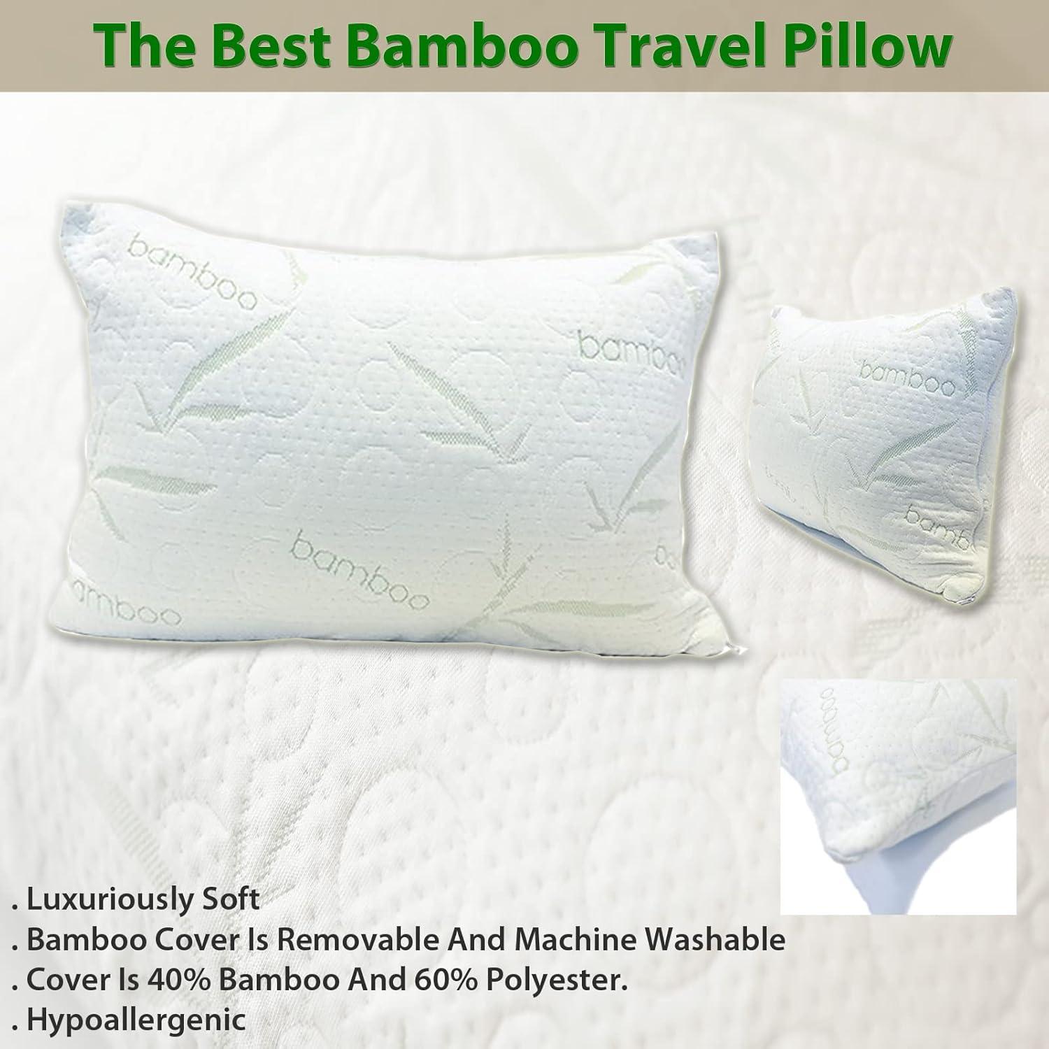 Almohada de Viaje Viscoelástica ALL THAT JAZZ - Lavable - 35.6x33cm