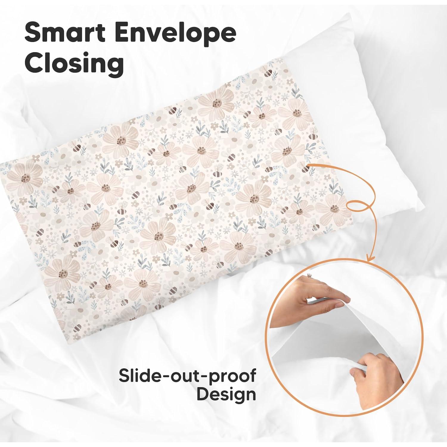 Funda de Almohada para Niños KeaBabies 33x46 cm Algodón Orgánico