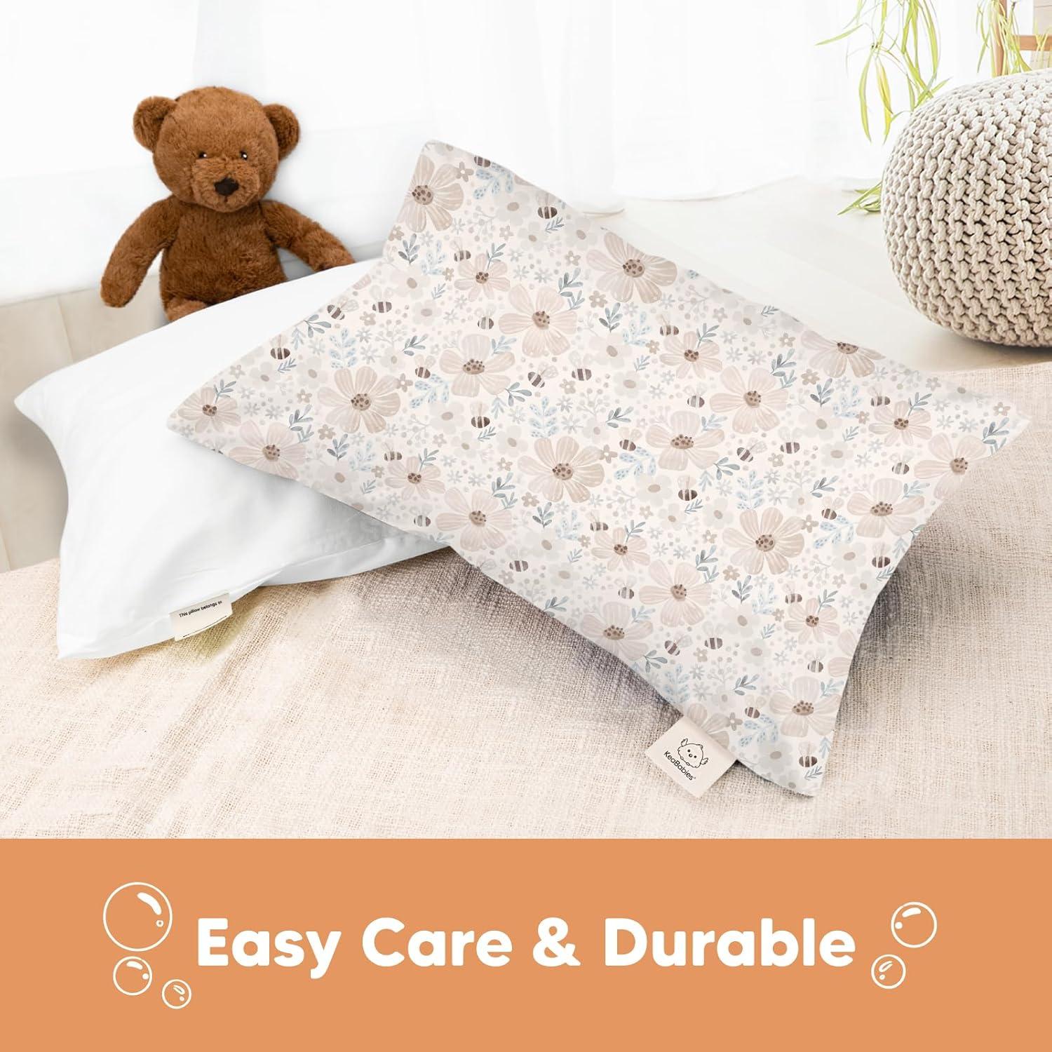 Funda de Almohada para Niños KeaBabies 33x46 cm Algodón Orgánico