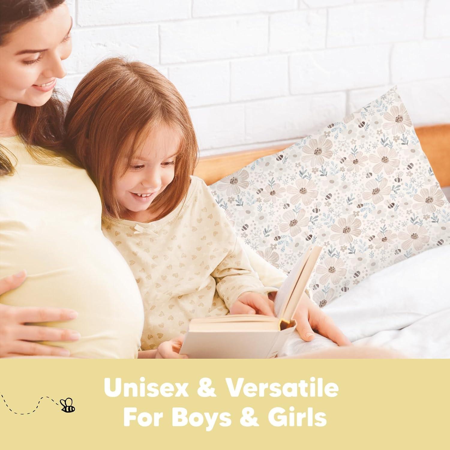 Funda de Almohada para Niños KeaBabies 33x46 cm Algodón Orgánico