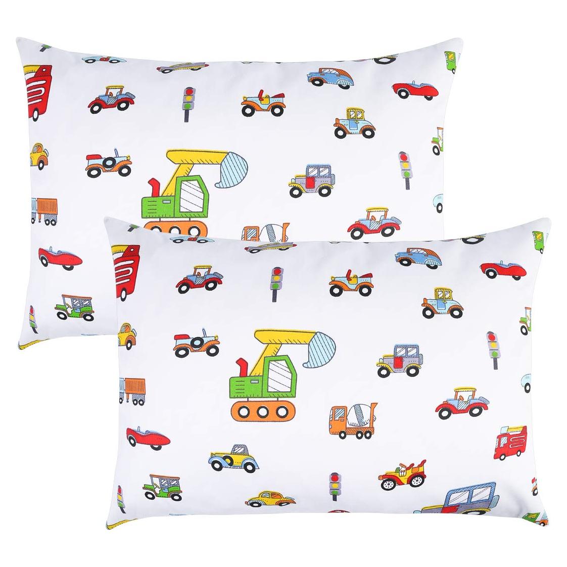 Funda de Almohada Infantil IBraFashion 100% Algodón 2 Piezas