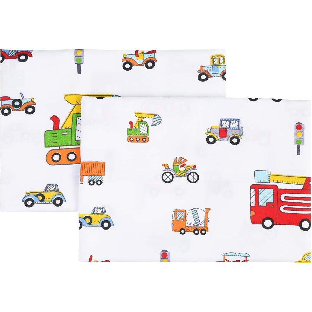 Funda de Almohada Infantil IBraFashion 100% Algodón 2 Piezas