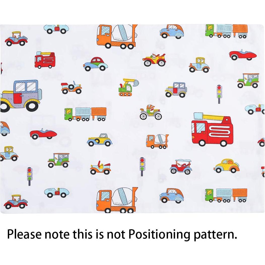 Funda de Almohada Infantil IBraFashion 100% Algodón 2 Piezas