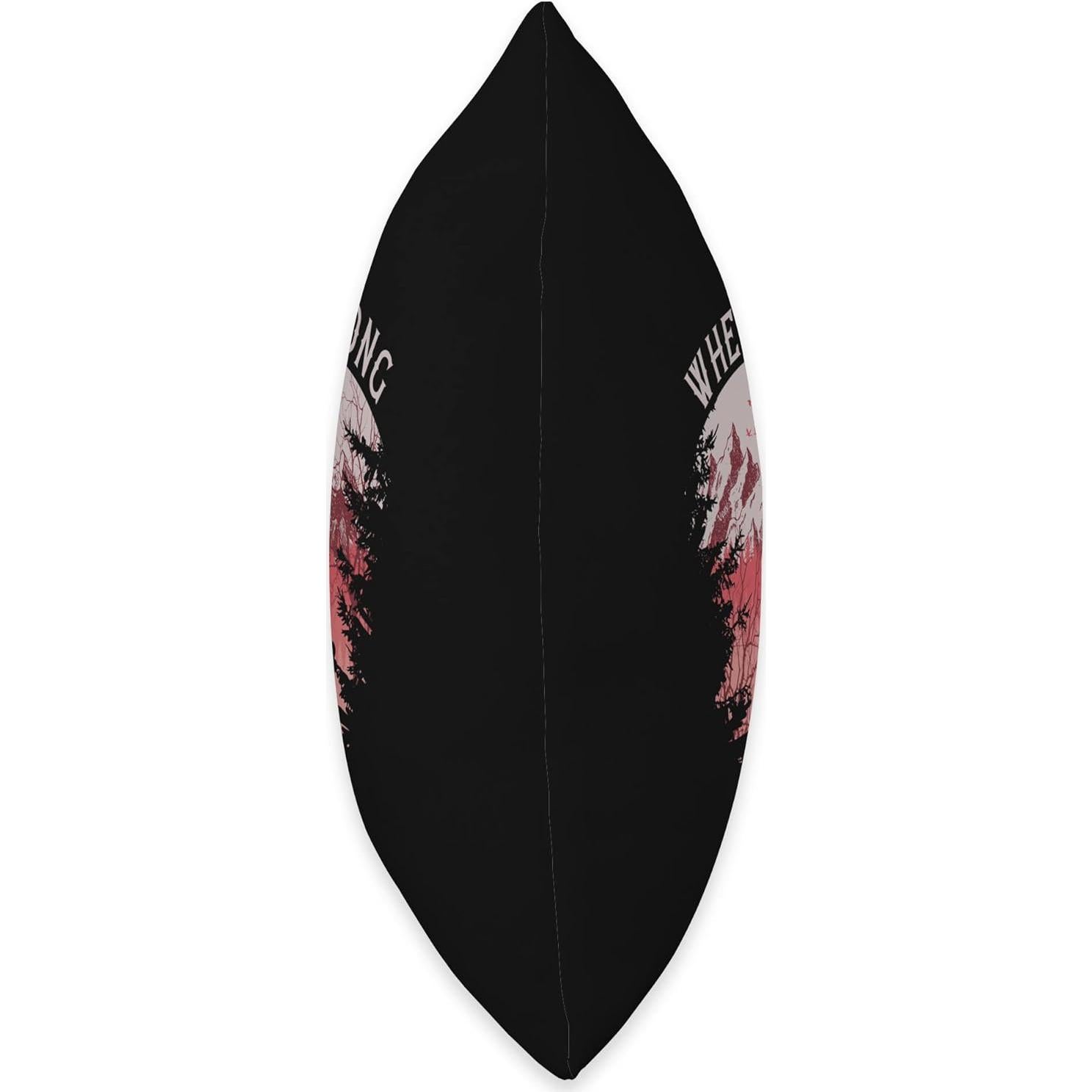 Cojín Retro Senderismo 40x40 cm Poliester Multicolor