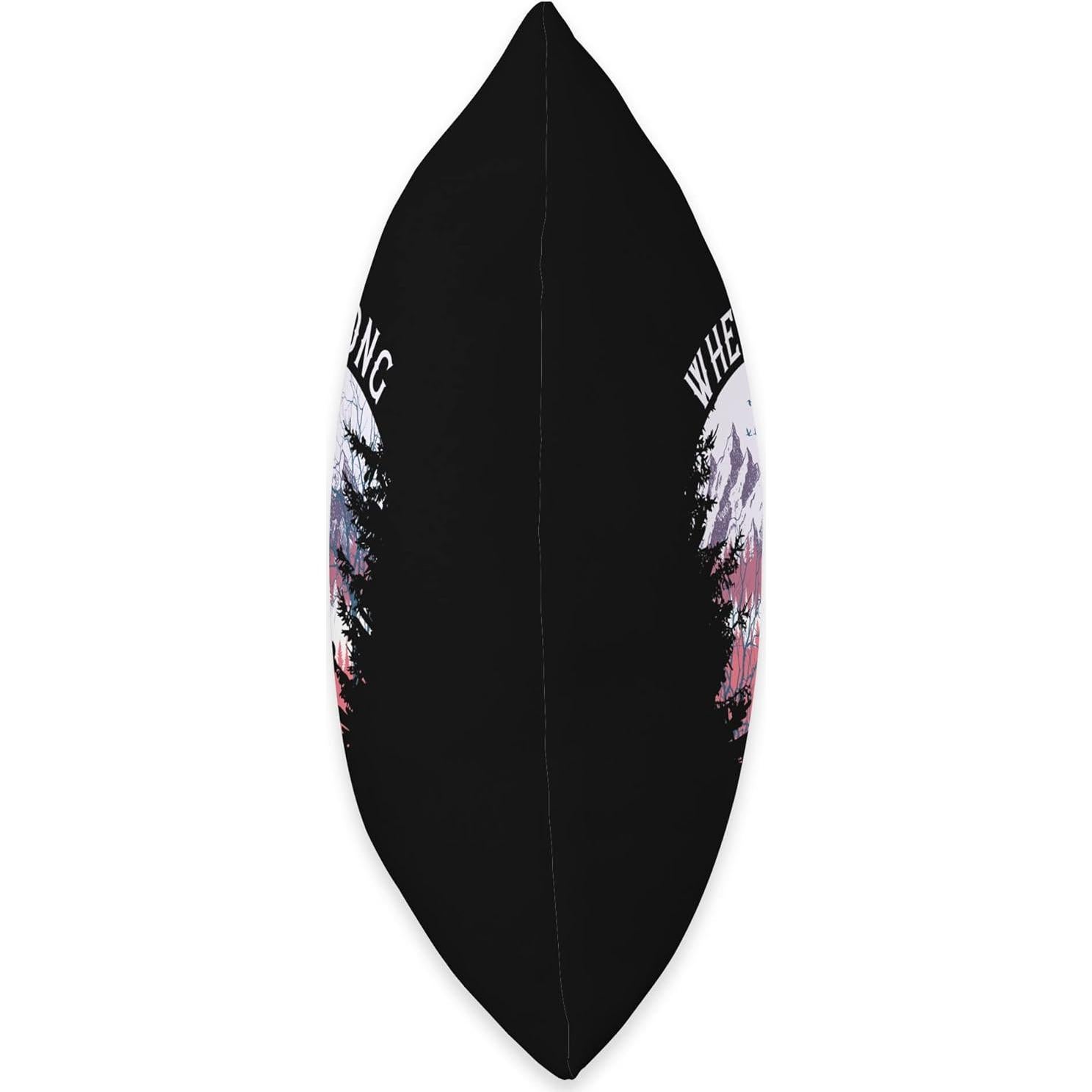 Cojín Retro Senderismo 45x45 cm - Retro Atuendo Para Excursionistas