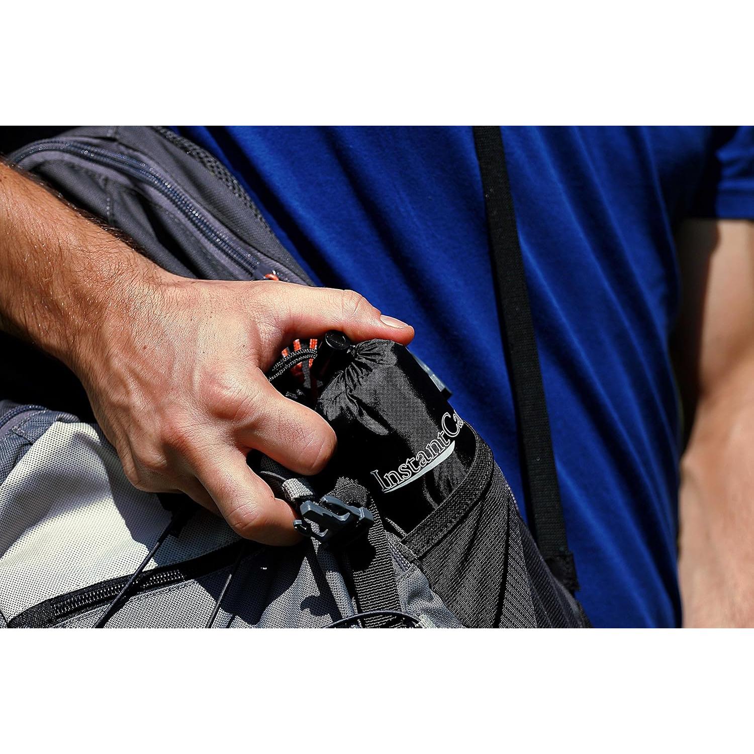 Almohada Inflable Ultraligera InstantCamp Gris 45.7x27.9cm