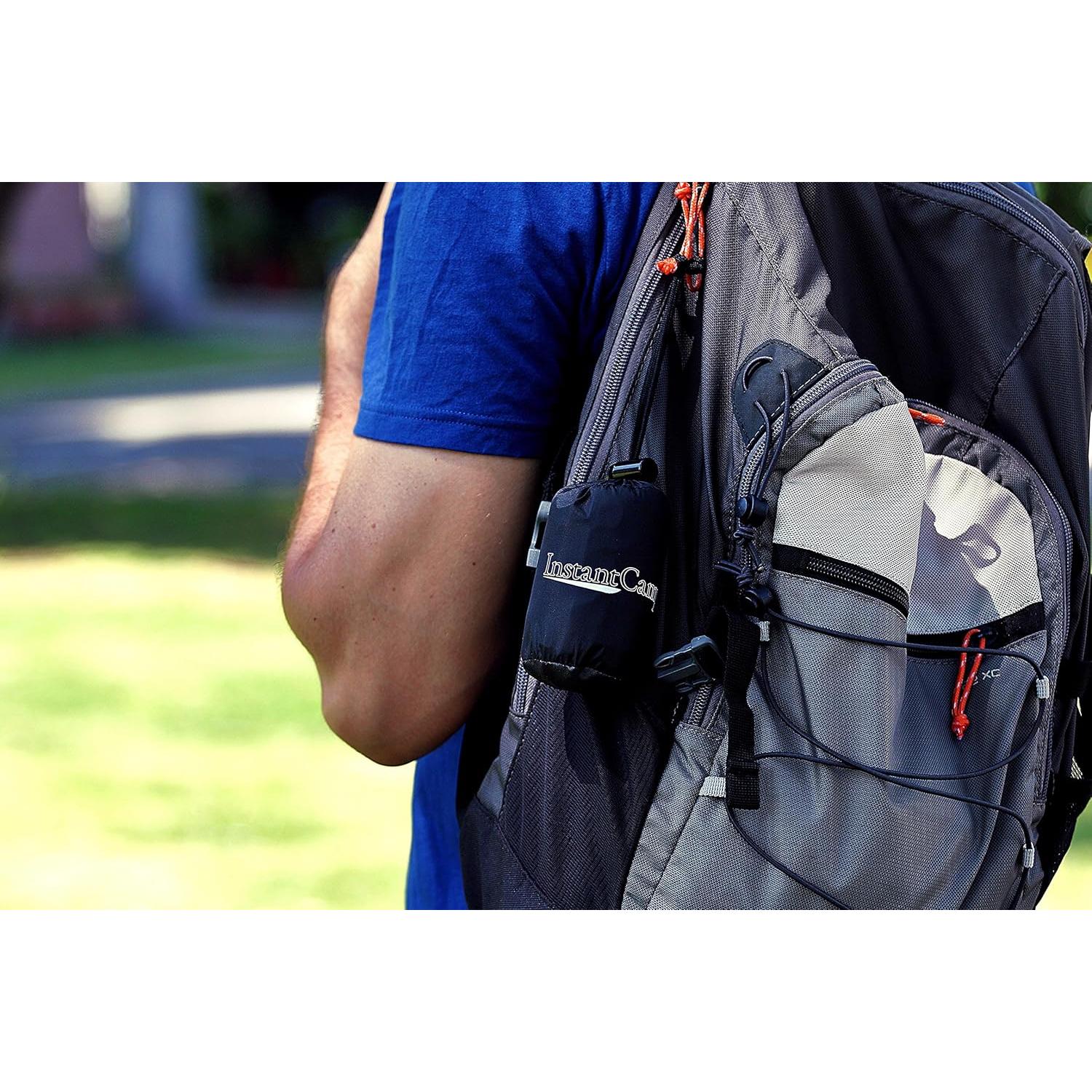 Almohada Inflable Ultraligera InstantCamp Gris 45.7x27.9cm