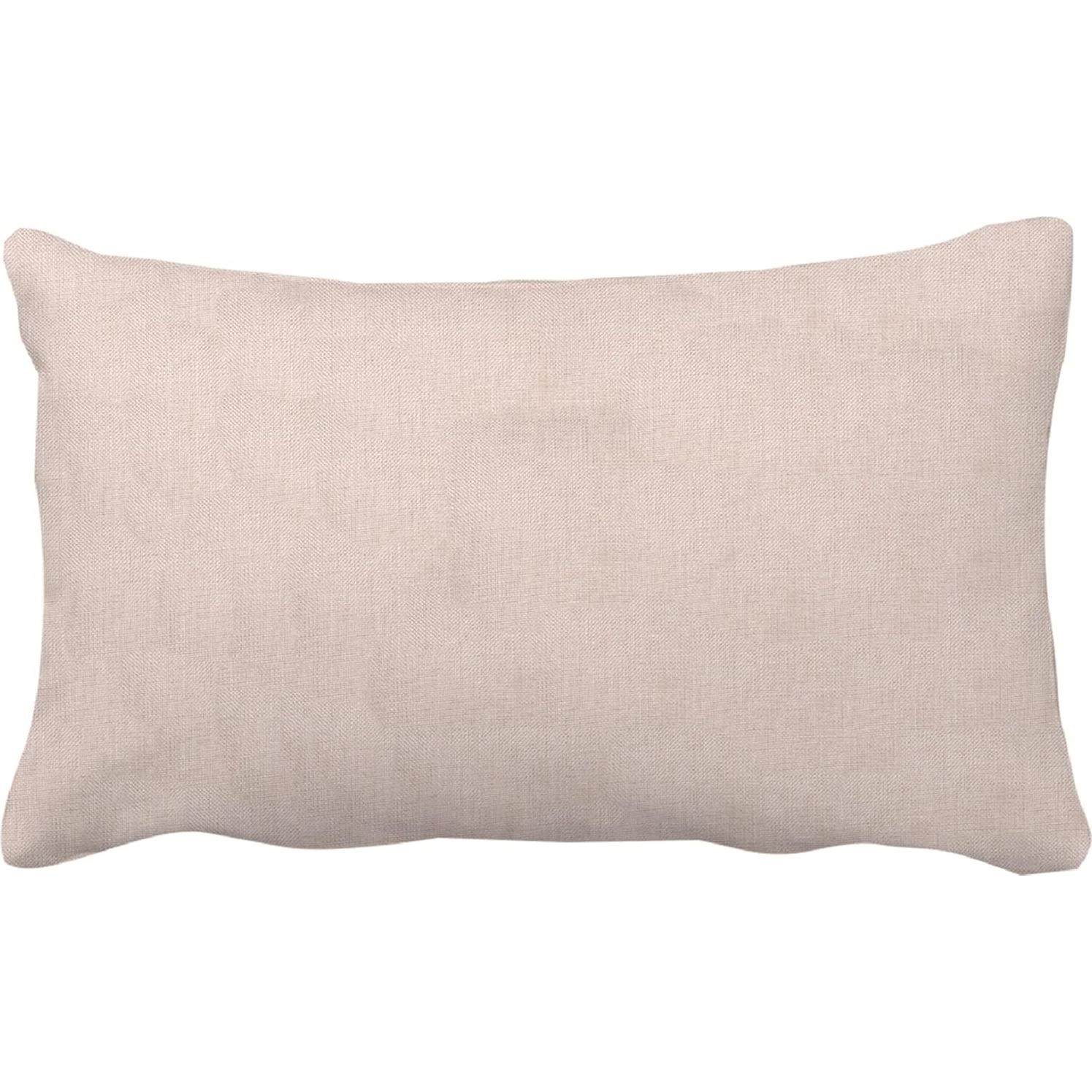 Funda de Almohada Decorativa Leaveland 30x50 cm Algodón Lino