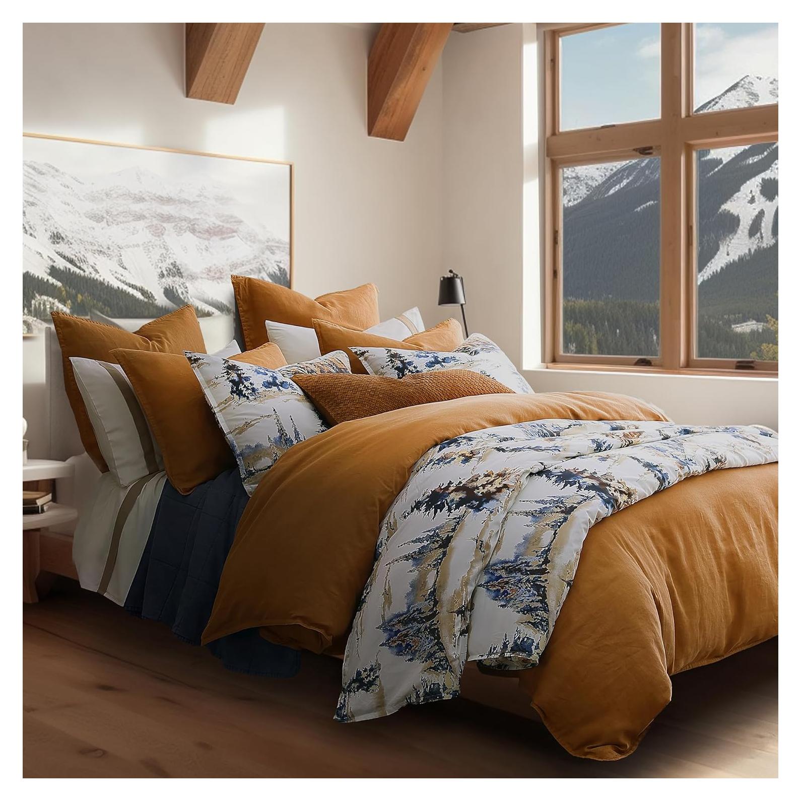 Conjunto de Ropa de Cama Queen Paseo Road Acadia 3 Piezas Algodón