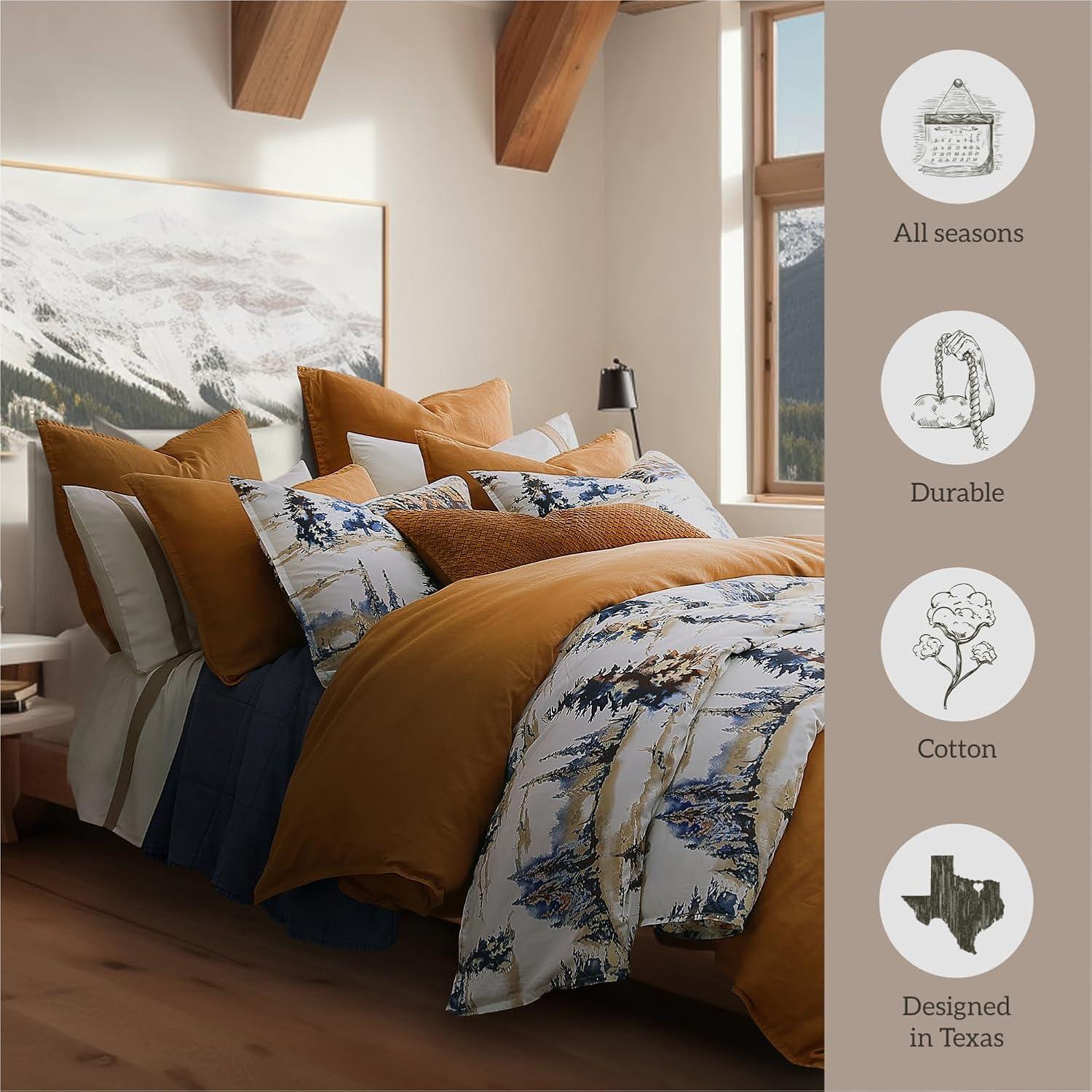 Conjunto de Ropa de Cama Queen Paseo Road Acadia 3 Piezas Algodón
