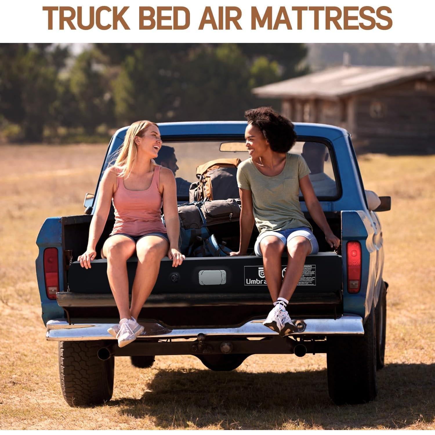 Colchón de Aire Inflable Umbrauto para Camioneta 1.83-1.98 m