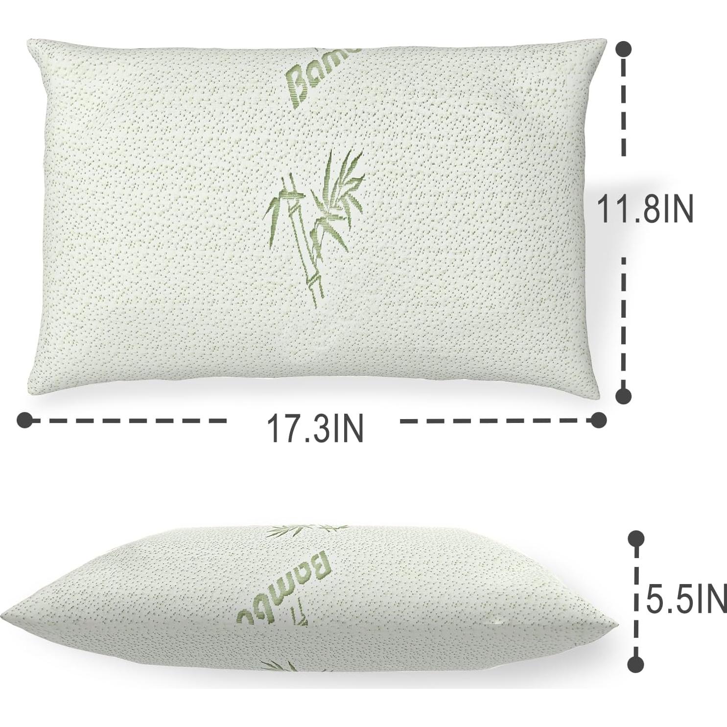 Almohada de Camping GIVANLEE Espuma Viscoelástica 1.80 kg