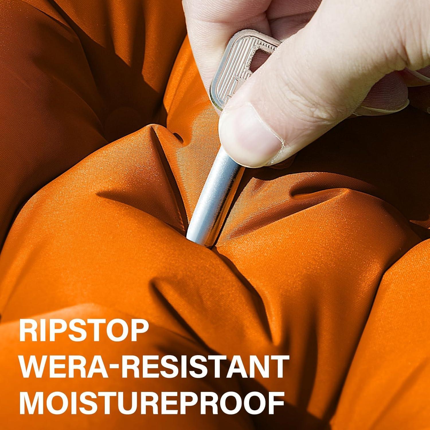 Colchón de Camping Doble Autoinflable Yuzonc 204x136 cm 4"