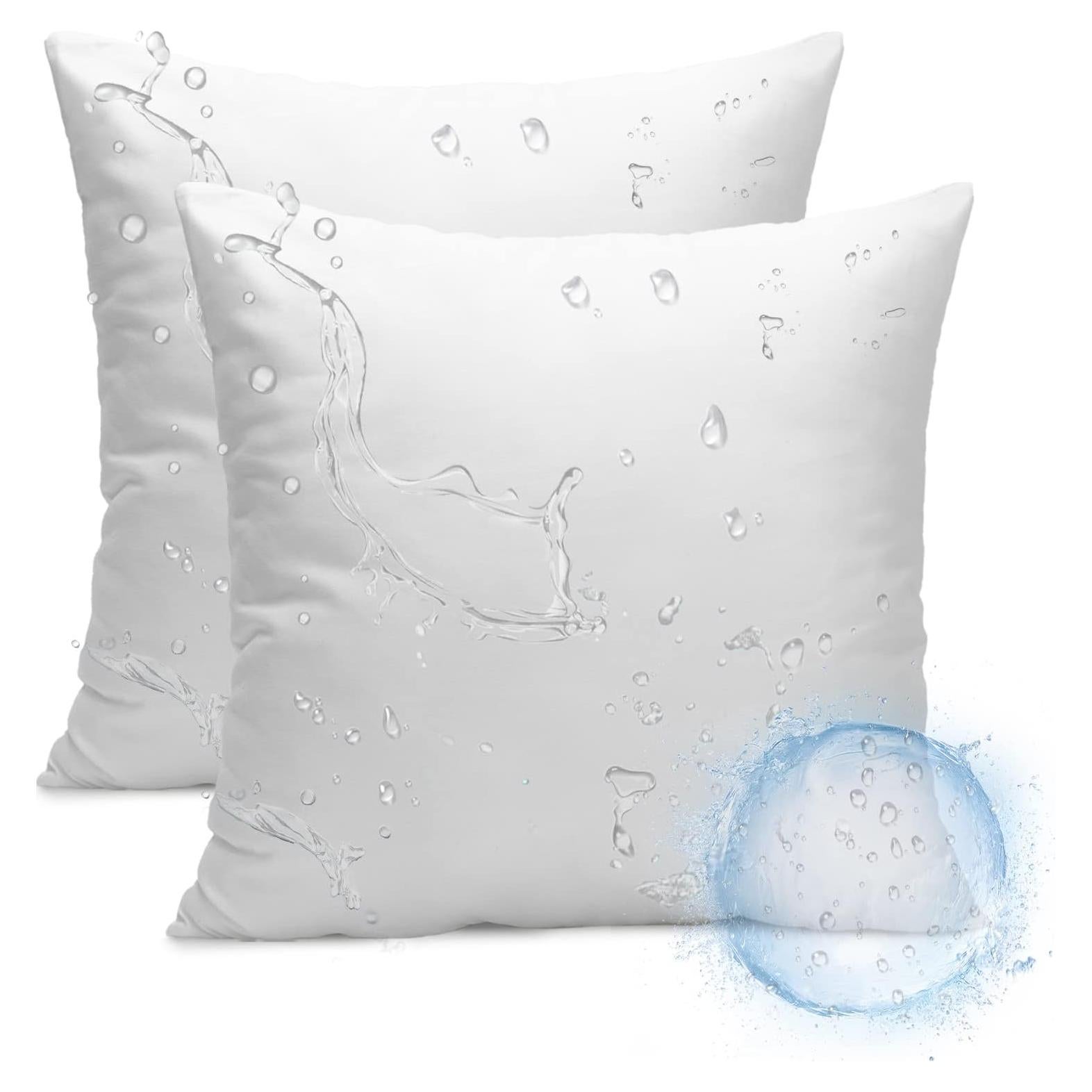 Cojines de Exterior Ashler 50 x 50 cm, Juego de 2 Impermeables