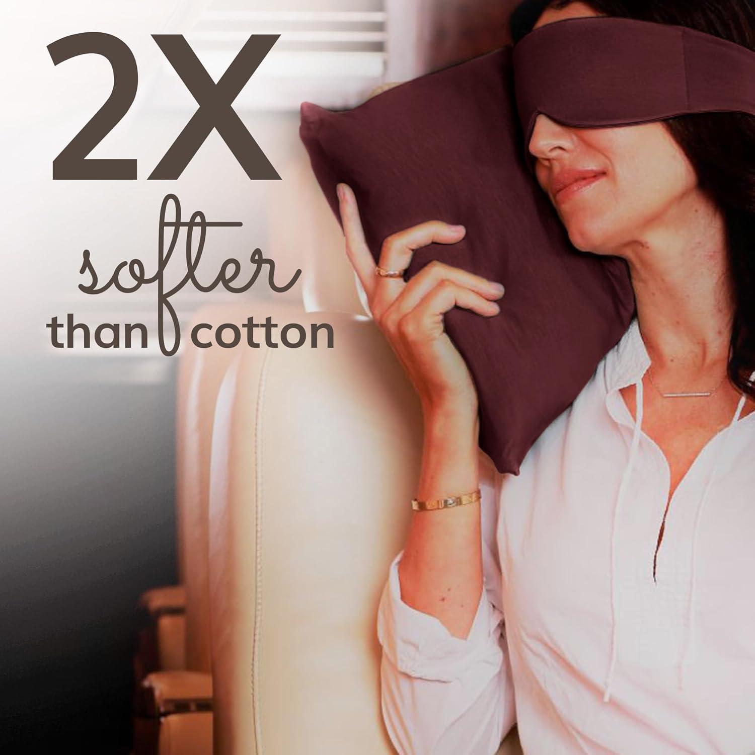 Almohada de Viaje Happyluxe Odyssey 43x33 cm TENCEL Rojo