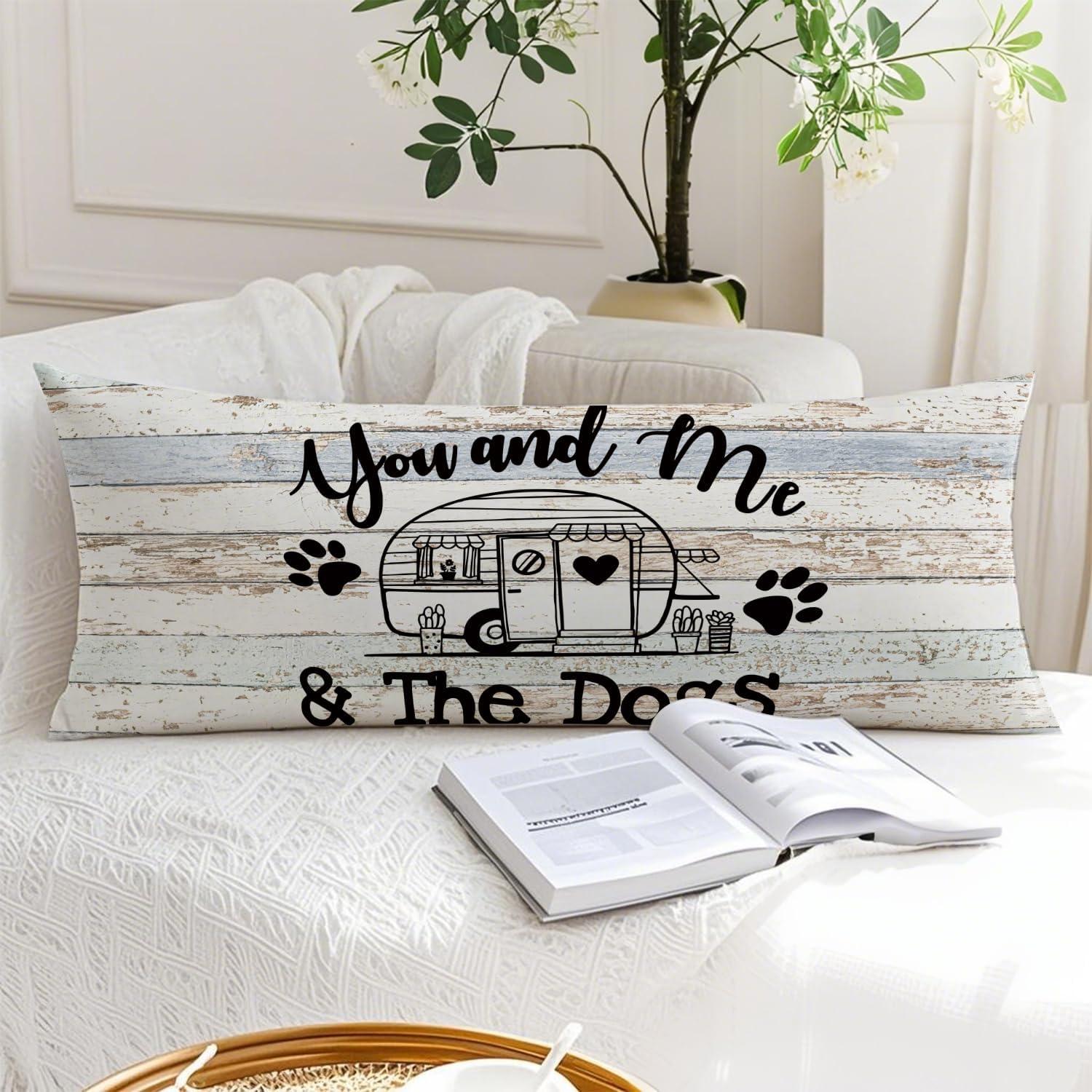 Funda de Almohada Corporal PIUD 50.8x137.2 cm Franela Art Deco