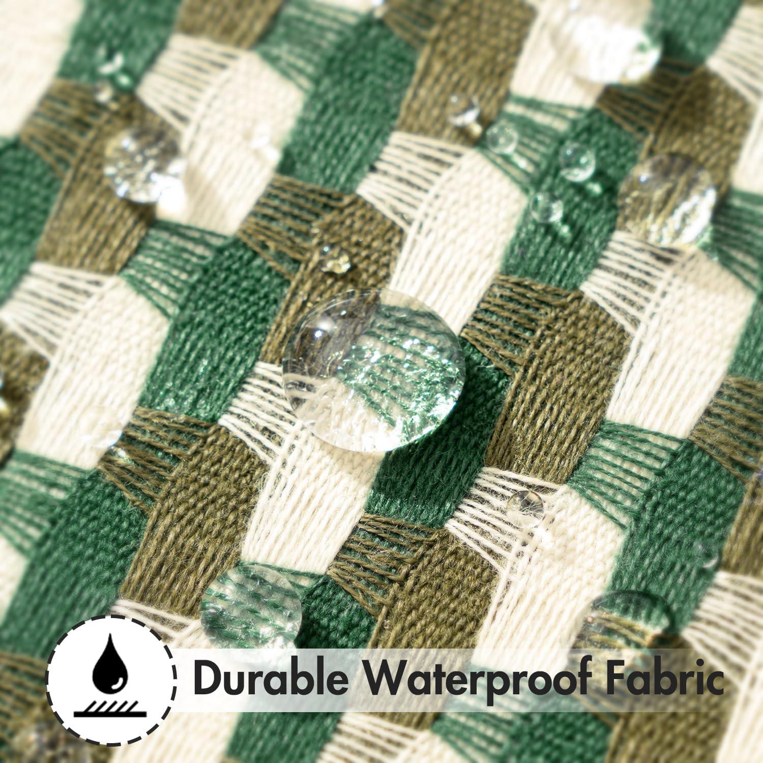 Fundas de Cojines de Exterior MIULEE 50.8x30.5 cm Impermeables