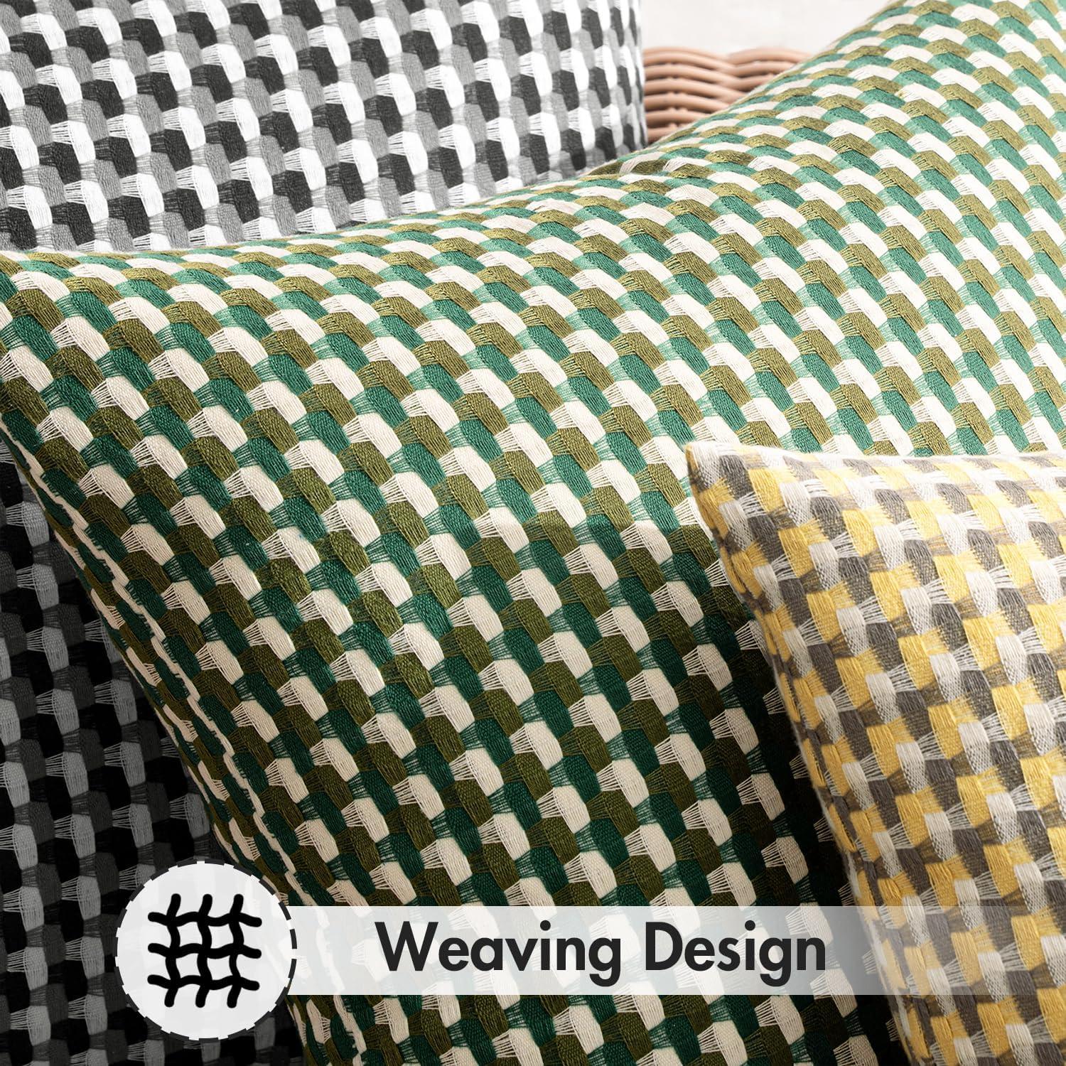 Fundas de Cojines de Exterior MIULEE 50.8x30.5 cm Impermeables