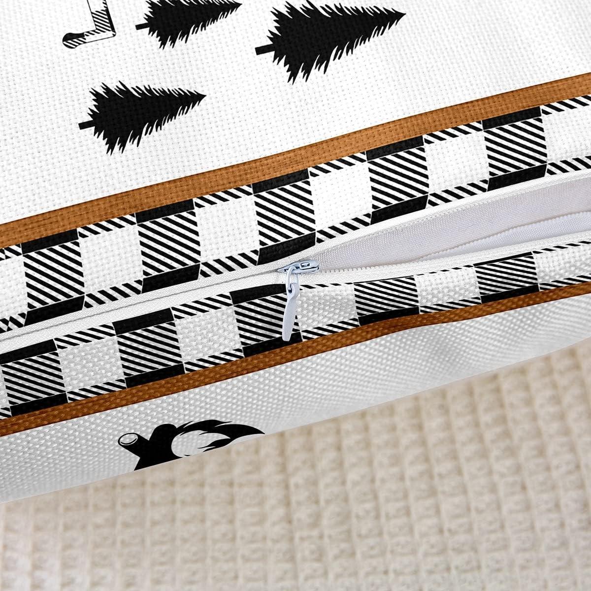 Feelyou Fundas de Cojín Cuadradas 40x40 cm Set de 2 Poliester