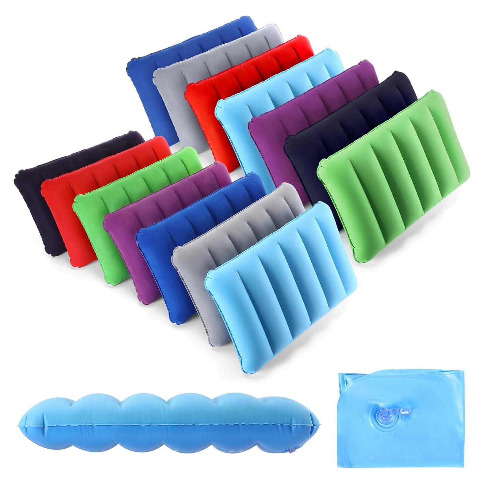 Almohadas Inflables Geelin 14 Piezas 47x30 cm Camping Viajes