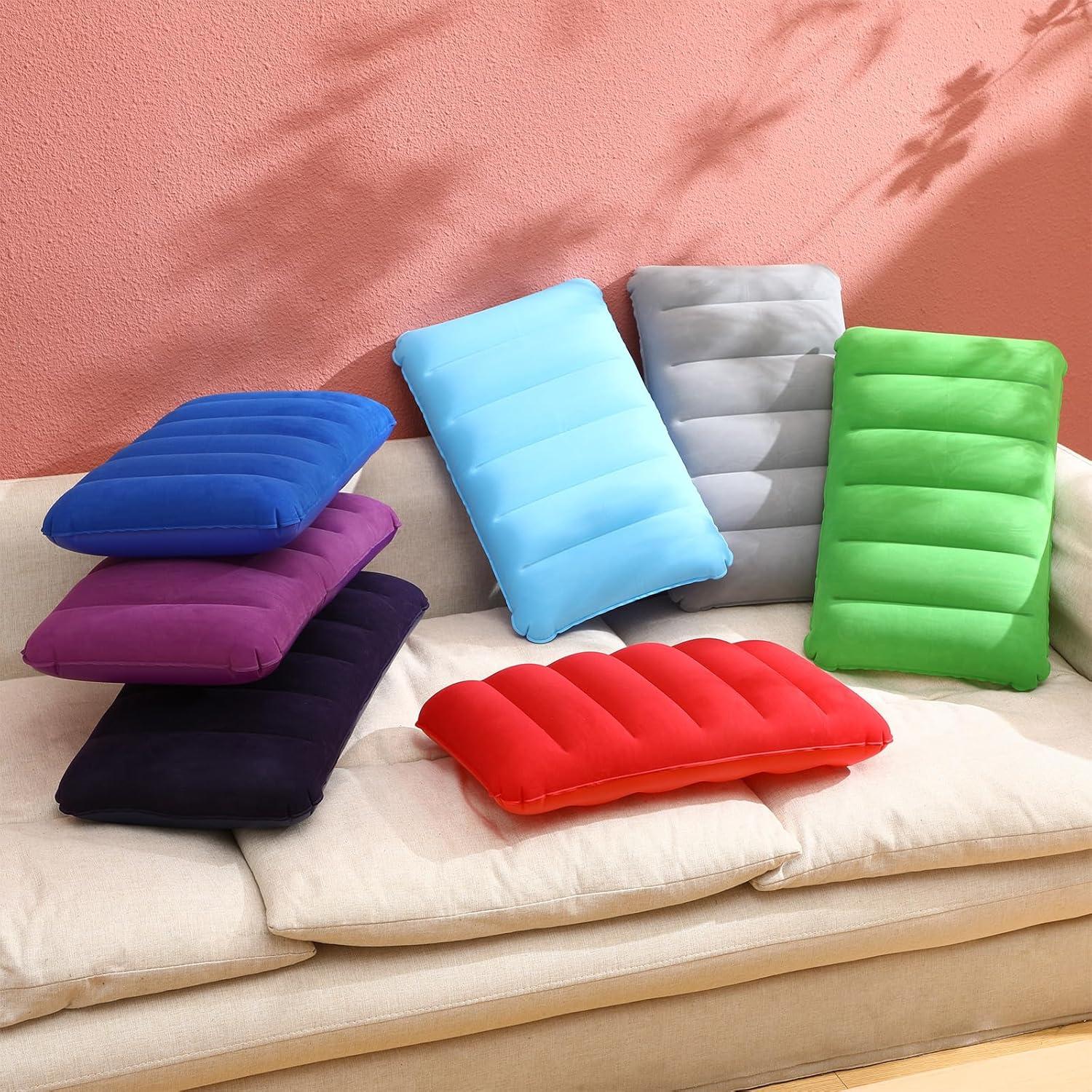 Almohadas Inflables Geelin 14 Piezas 47x30 cm Camping Viajes